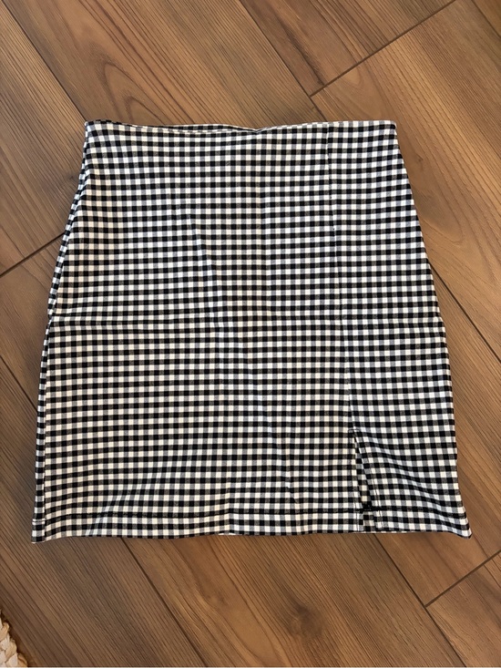 Shinestar Dresses & Skirts - Shinestar Black and White Gingham Mini Skirt